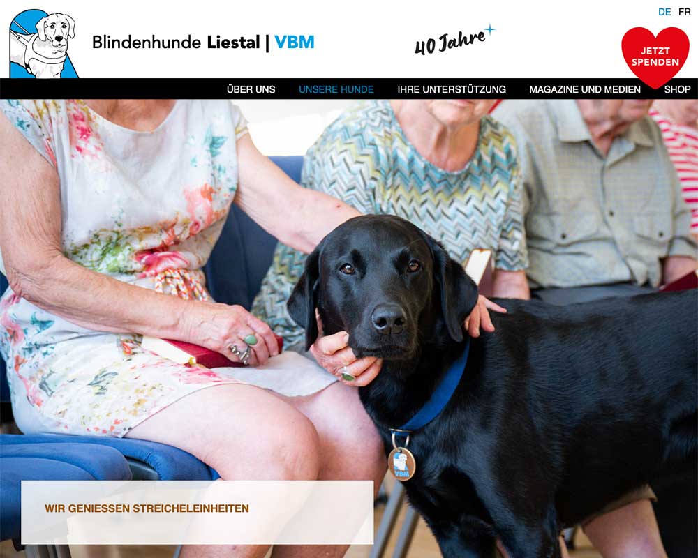 Botschafterhunde der Blindenhundeschule Liestal (VBM)