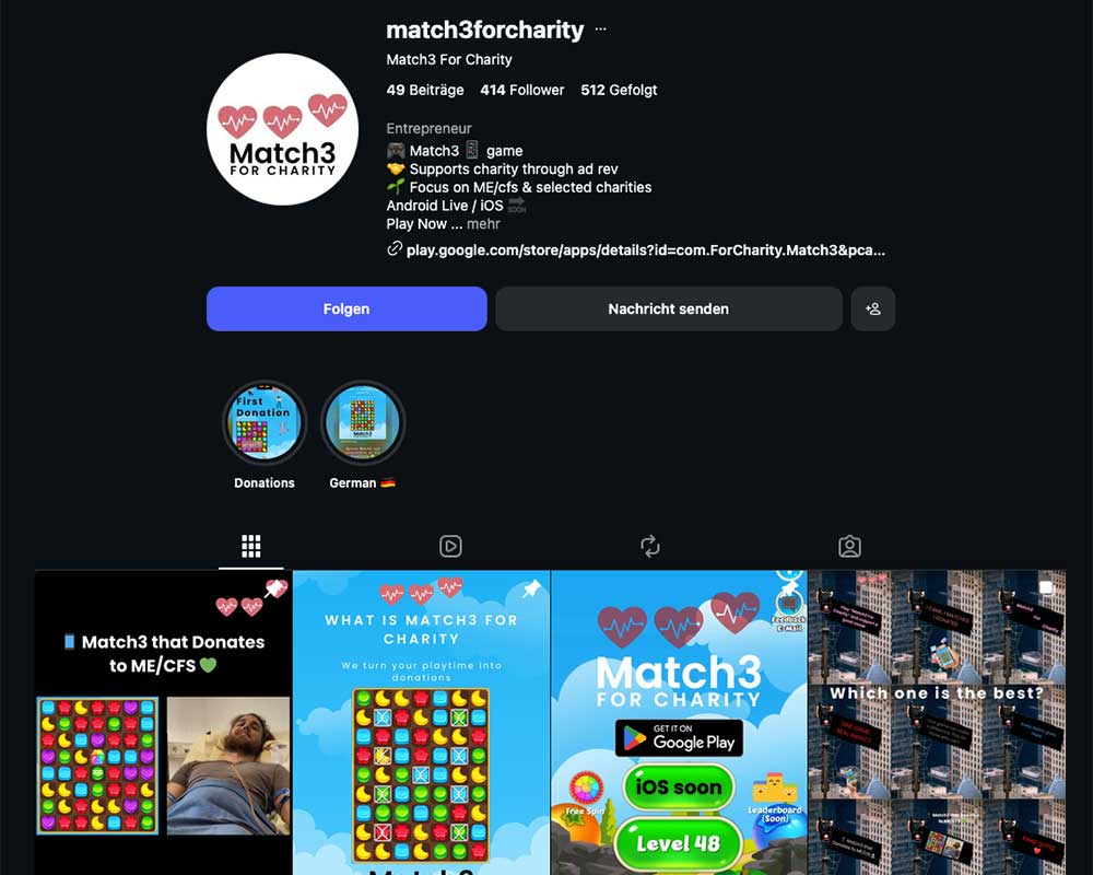 Match3forCharity