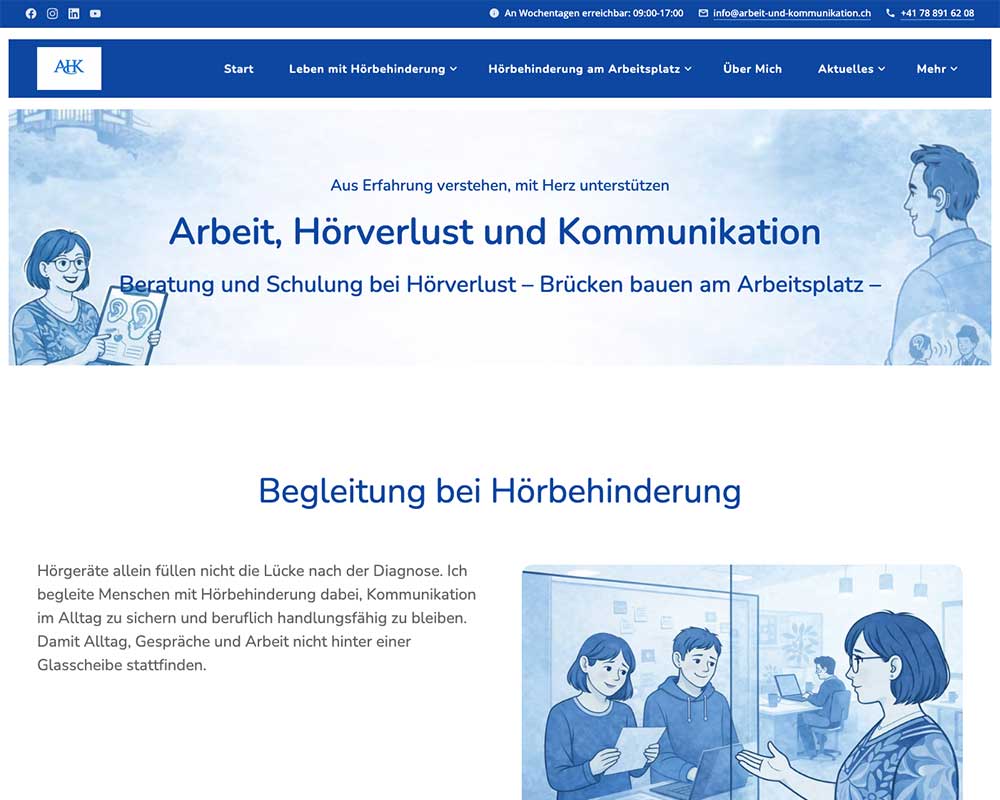 Brücken bauen am Arbeitsplatz: Kommunikation bei Hörverlust