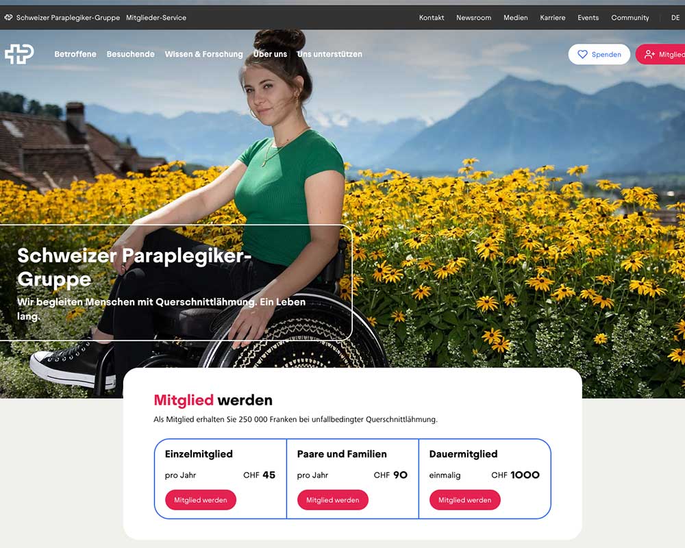 Die Schweizer Paraplegiker-Gruppe